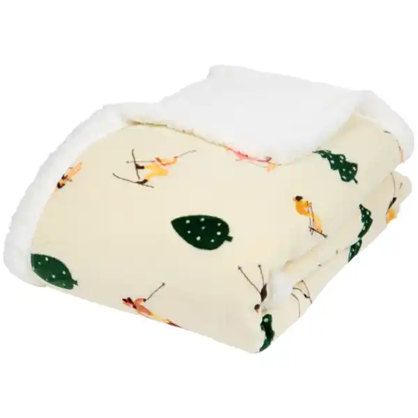 Bild 4 von Wohndecke mit Weihnachtsmotiv