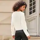 Bild 4 von Damen-Strickjacke mit Bindebändern