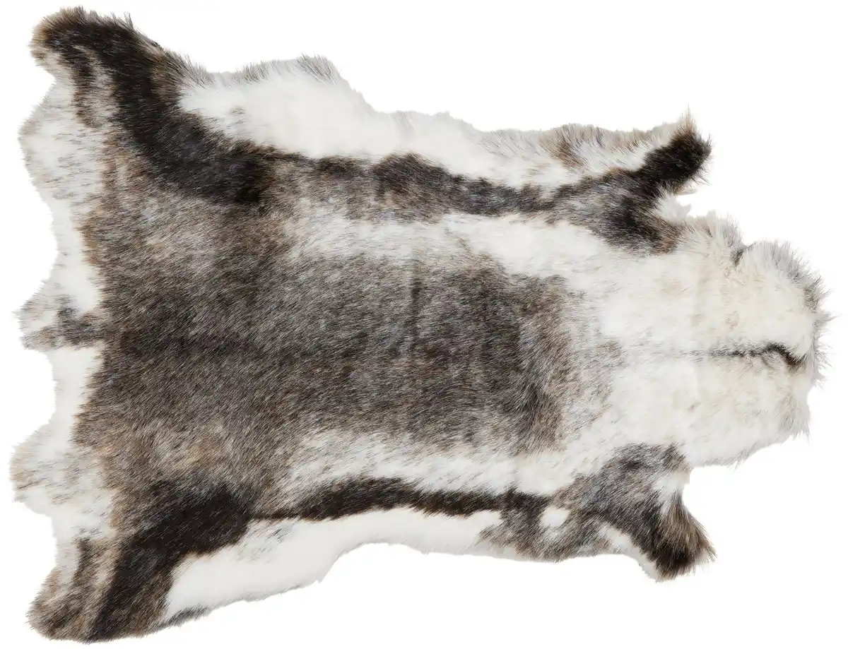 Bild 1 von Kunstfell Rudolf in Grau ca. 90x110cm, Grau