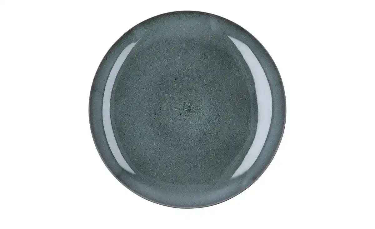 Bild 1 von Peill+Putzler Platte  Rimini ¦ grün ¦ Steinzeug/Steingut ¦ Maße (cm): H: 4,5  Ø: 32.5 Geschirr > Einzelgeschirrteile - Möbel Kraft