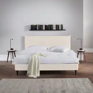 Livetastic Polsterbett, Creme, Holz, Kiefer, vollmassiv,vollmassiv, Sperrholz, 180x200 cm, Bsci, Schlafzimmer, Betten, Polsterbetten