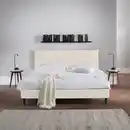 Bild 1 von Livetastic Polsterbett, Creme, Holz, Kiefer, vollmassiv,vollmassiv, Sperrholz, 180x200 cm, Bsci, Schlafzimmer, Betten, Polsterbetten