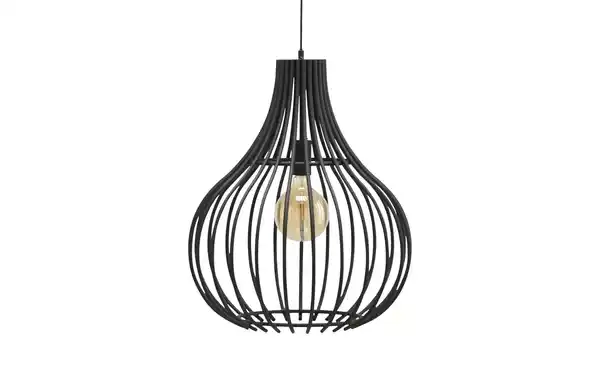 Bild 1 von Pendelleuchte   ¦ schwarz ¦ Maße (cm): H: 50  Ø: 50.0 Lampen & Leuchten > Innenleuchten > Pendelleuchten - Möbel Kraft