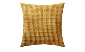 Kissen  Lykke ¦ gelb ¦ Maße (cm): B: 45 Heimtextilien > Kissen > Dekokissen - Möbel Kraft
