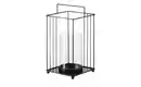 Bild 1 von HOME STORY Windlicht mit Glaseinsatz   ¦ schwarz ¦ Metall,Glas ¦ Maße (cm): H: 24,5  Ø: 15.0 Dekoration > Laternen & Windlichter - Möbel Kraft
