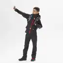 Bild 1 von QUECHUA Softshelljacke Kinder Gr. 122–170 Wandern - MH900 schwarz