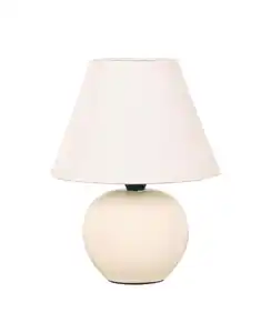 Tischleuchte Irma max. 40 Watt, Creme