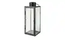 Bild 1 von Laterne   ¦ schwarz ¦ Metall,Glas ¦ Maße (cm): B: 13,5 H: 34,5 T: 13.0 Geschenkideen > Geschenke für Sie - Möbel Kraft