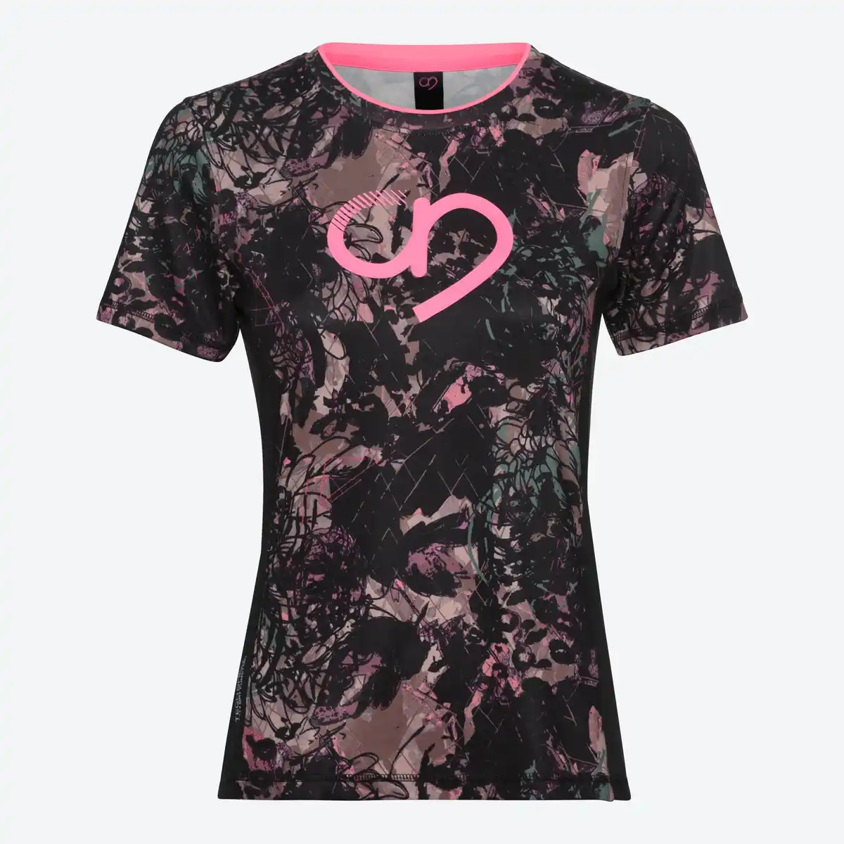 Bild 3 von Damen-Funktions-T-Shirt mit Rundhalsausschnitt