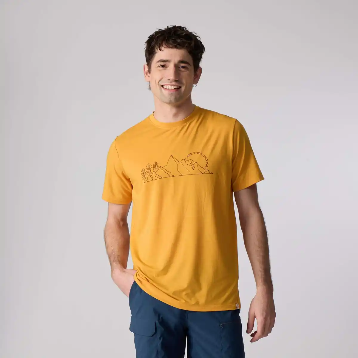 Bild 4 von MATHRAKI PRINTED T-SHIRT Herren - Funktionsshirt