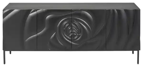 Bild 1 von Sideboard Black Rose Schwarz, Schwarz