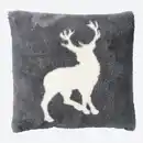 Bild 3 von Dekokissen mit Hirsch-Motiv