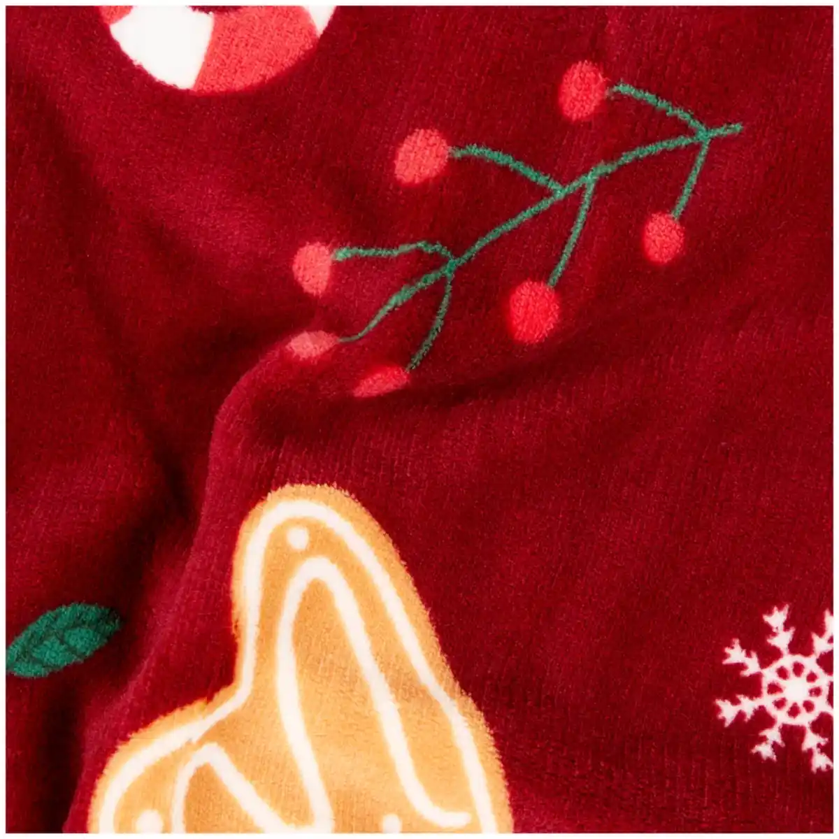 Bild 2 von Wohndecke mit Weihnachtsmotiv