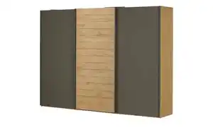 Wohnwert Schwebetürenschrank teilmassiv  ¦ holzfarben ¦ Maße (cm): B: 250 H: 217 T: 67.0 Komplett-Schlafzimmer - Möbel Kraft