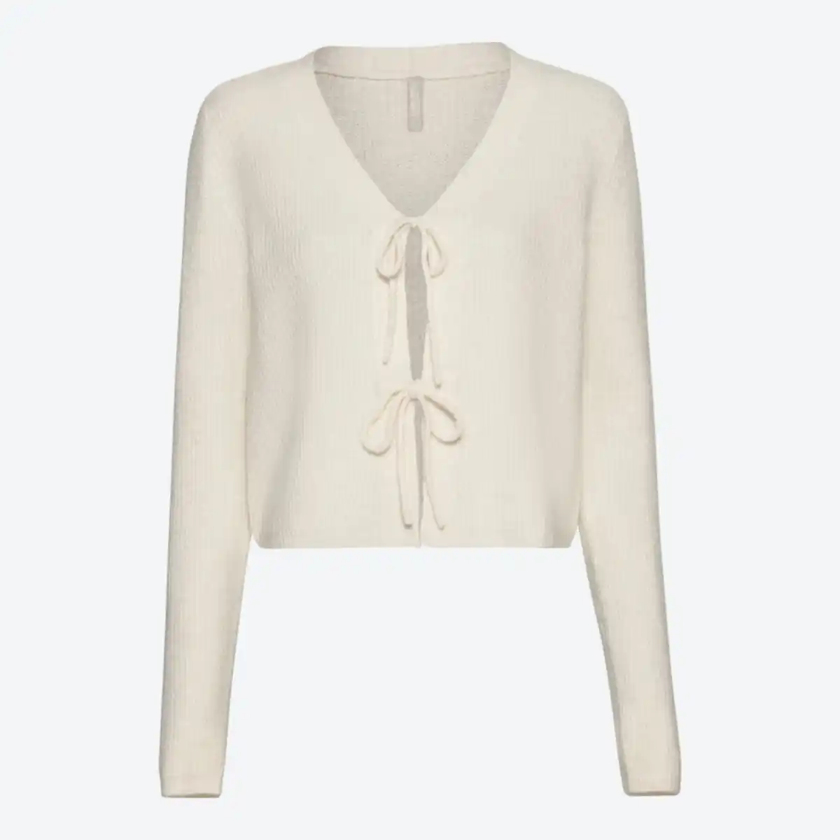 Bild 2 von Damen-Strickjacke mit Bindebändern