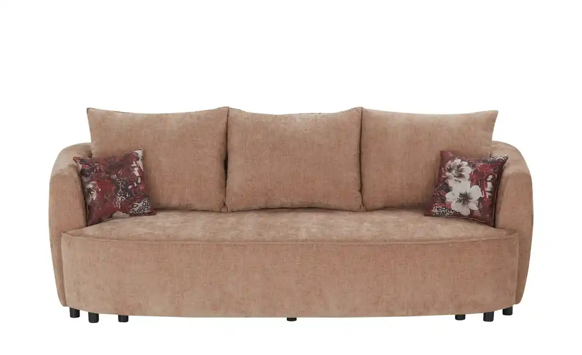 Bild 1 von smart Big Sofa  Riselle ¦ rosa/pink ¦ Maße (cm): B: 237 H: 75 T: 107.0 Polstermöbel > Sofas > 3-Sitzer - Möbel Kraft