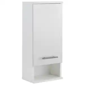 Stylife Hängeschrank Emmi, Weiß, Holzwerkstoff, 2 Fächer, 30.3x70.8x20.5 cm, Made in Germany, hängend, Badezimmer, Badezimmerschränke, Hängeschränke
