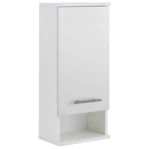Bild 1 von Stylife Hängeschrank Emmi, Weiß, Holzwerkstoff, 2 Fächer, 30.3x70.8x20.5 cm, Made in Germany, hängend, Badezimmer, Badezimmerschränke, Hängeschränke