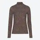 Bild 2 von Damen-Langarmshirt mit Stehkragen
