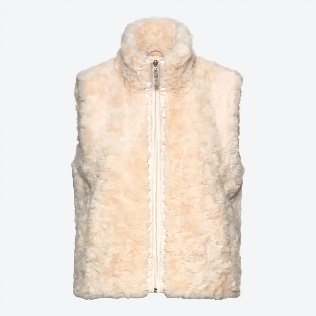 Bild 3 von Damen-Outdoor-Kunstfellweste mit Reißverschluss