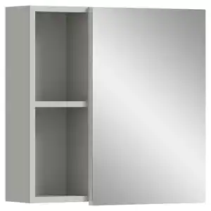 Spiegelschrank Copa ca. 55x55x17 cm Grau