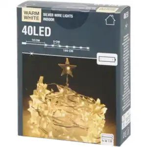 Lichterkette mit Sternen