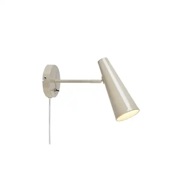 Bild 1 von Markslöjd Wandleuchte Peak, Greige, Metall, oval,oval, 23x12x29 cm, Wippschalter, Lampen & Leuchten, Innenbeleuchtung, Wandleuchten, Wandlampen mit Schalter