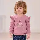 Bild 3 von Baby-Mädchen-Sweatshirt mit hohem Baumwollanteil, 2er-Set