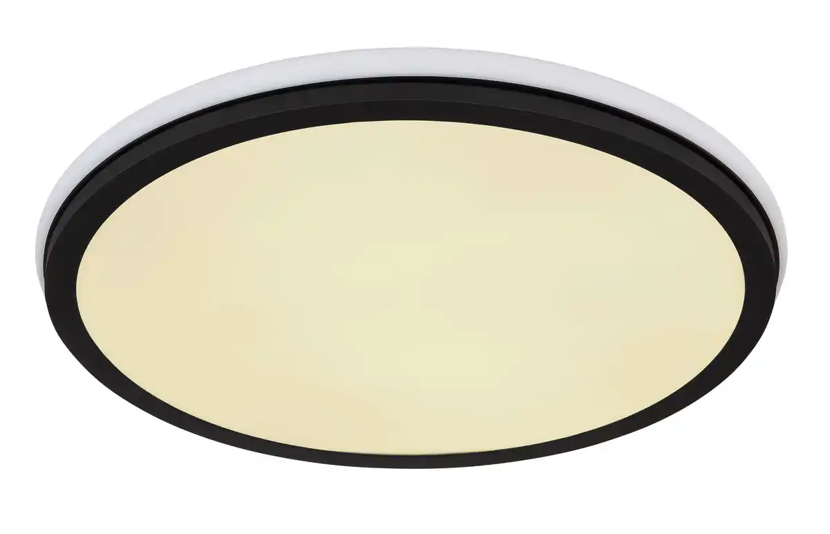 Bild 1 von LED-Deckenleuchte Jaxxi Opal/Schwarz max. 40 Watt Deckenlampe, Opal, Schwarz