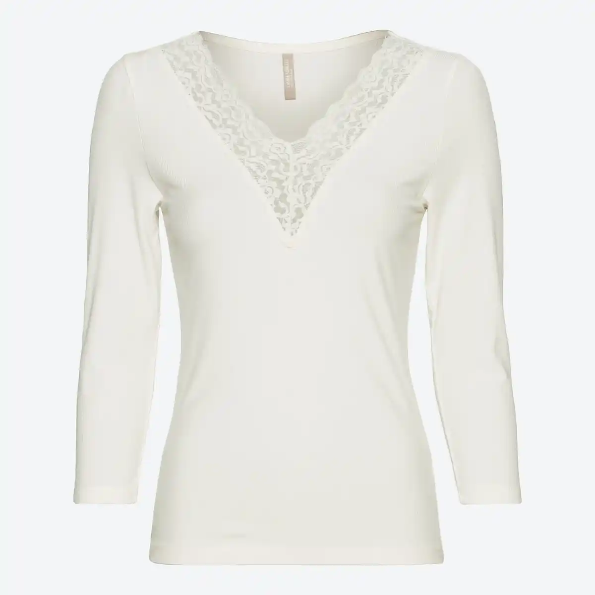 Bild 1 von Damen-Langarmshirt mit Spitze