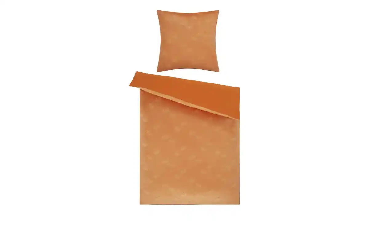 Bild 1 von levelone Plüsch-Bettwäsche  Kürbis ¦ orange ¦ Maße (cm): B: 135 Bettwaren > Bettwäsche-Sets > Winter-Bettwäsche-Sets - Möbel Kraft