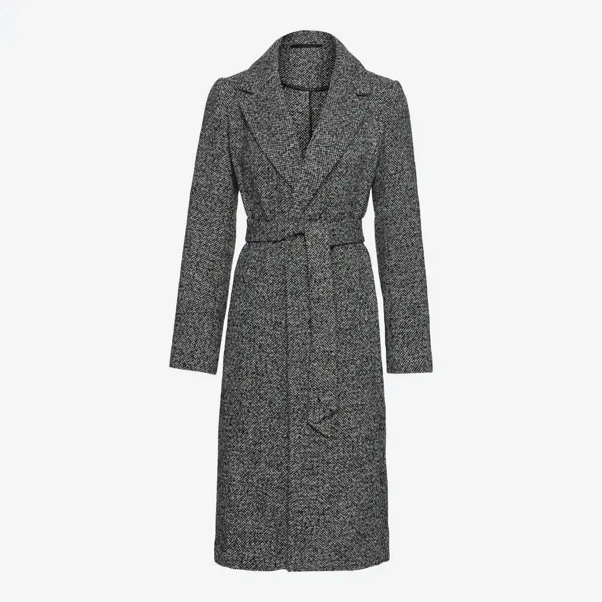 Bild 3 von Damen-Mantel mit Salz- und Pfeffer-Optik