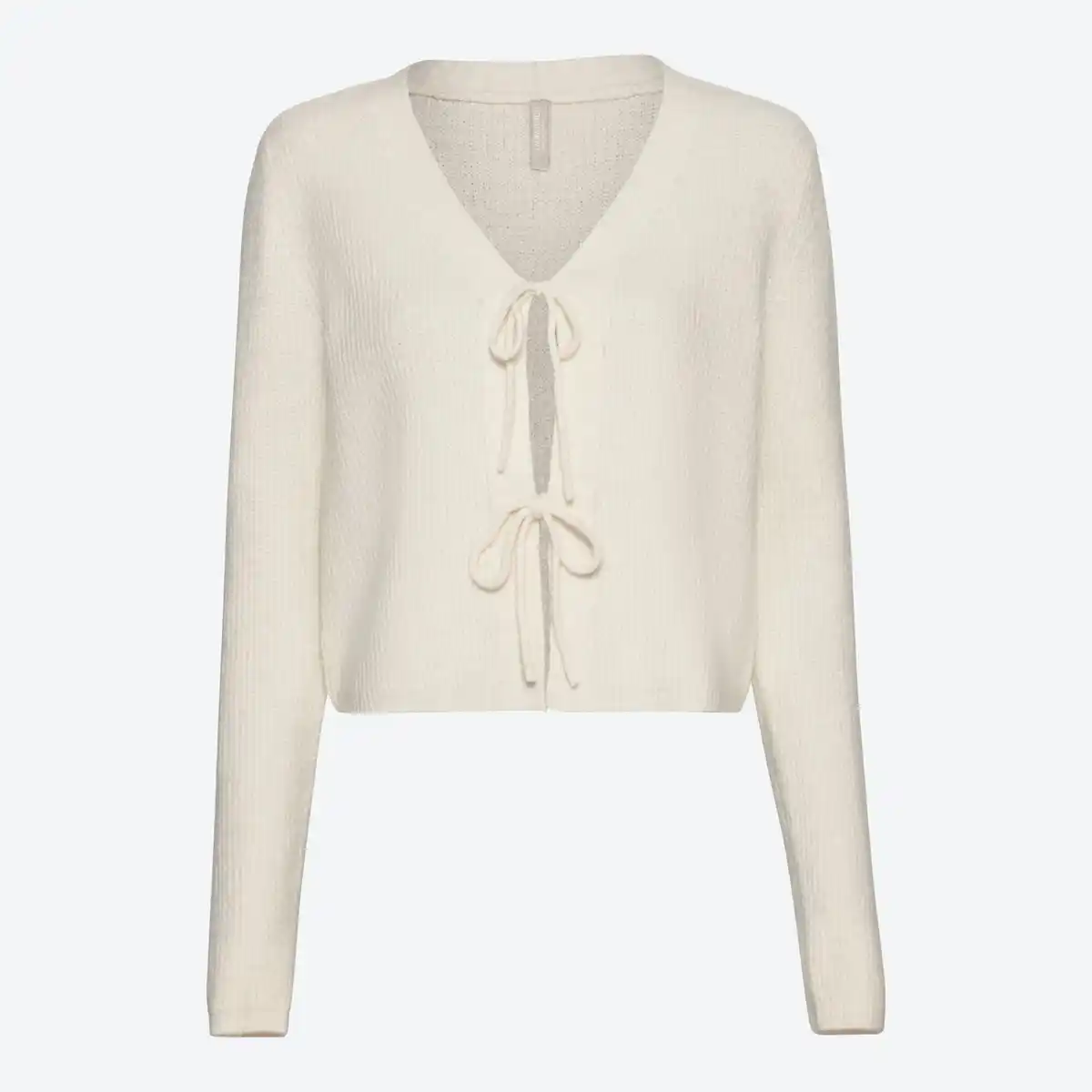 Bild 3 von Damen-Strickjacke mit Bindebändern