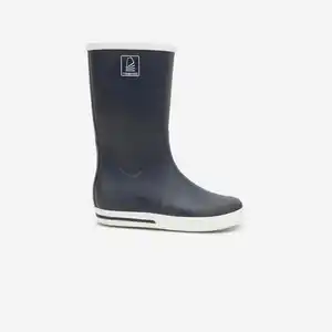 TRIBORD Segelstiefel Gummistiefel Damen/Herren 500 marineblau