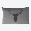 Bild 1 von Dekokissen mit Hirsch-Motiv, ca. 30x50cm