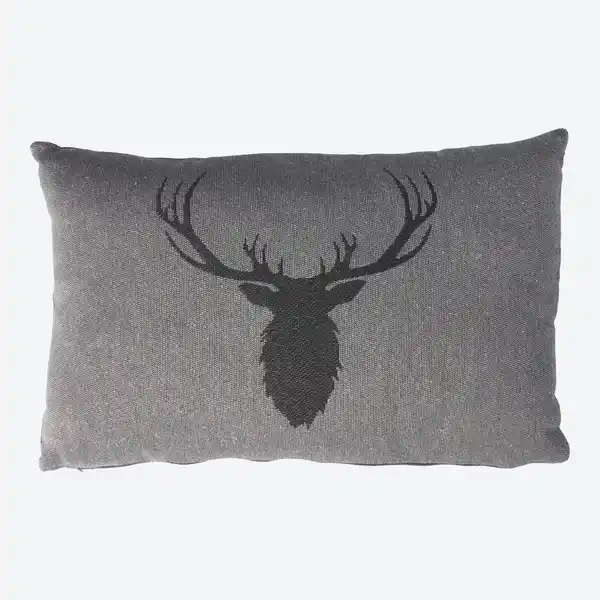 Bild 1 von Dekokissen mit Hirsch-Motiv, ca. 30x50cm