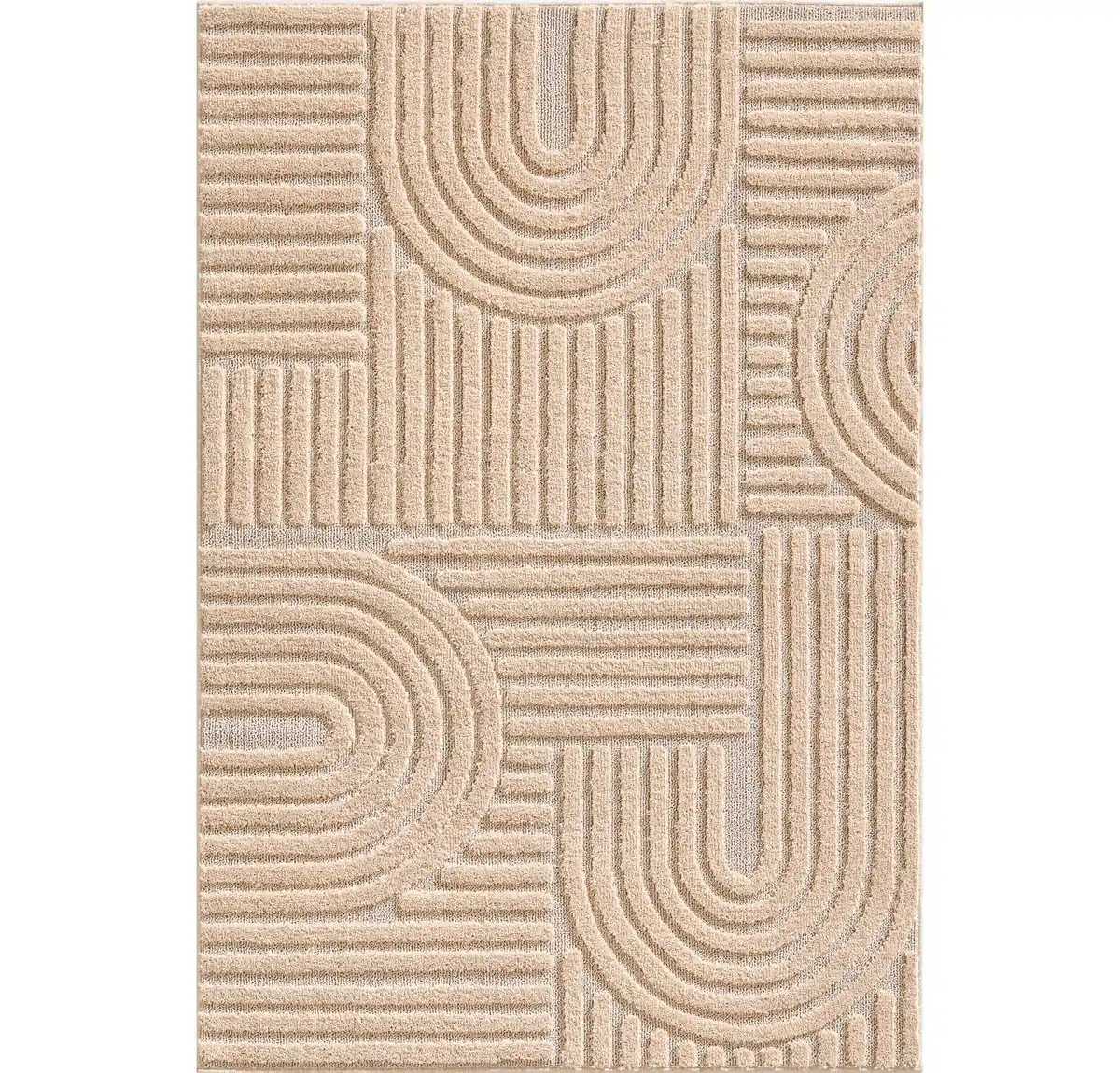 Bild 1 von Hochflorteppich Art Rosa ca. 140x200cm, Rosa