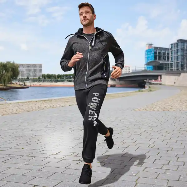 Bild 1 von Herren-Jogginghose aus Terry-Fleece