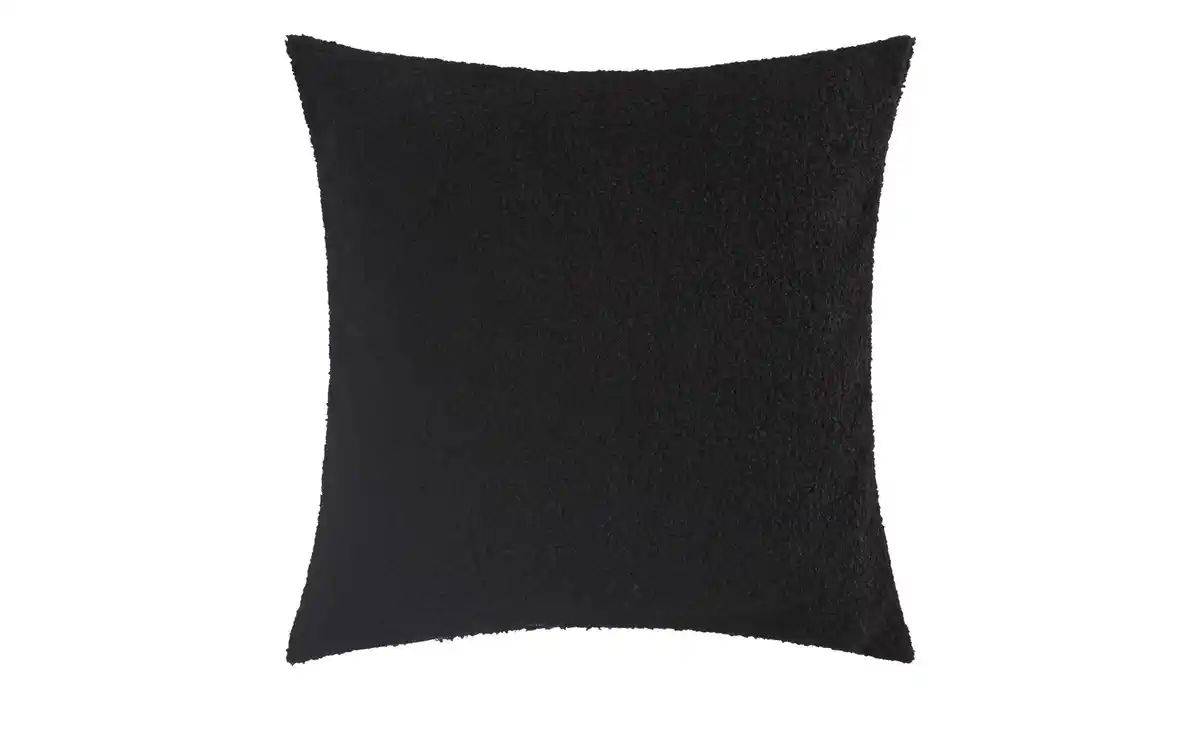Bild 1 von Kissen  Teddy uni ¦ schwarz ¦ Maße (cm): B: 45 Heimtextilien > Kissen > Dekokissen - Möbel Kraft