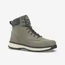 Bild 1 von QUECHUA Wanderschuhe Herren hoch warm Leder Wandern - NH500 grün