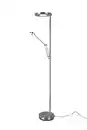 Bild 1 von LED-Stehleuchte Barrie Nickelfarben max. 32 Watt, Nickelfarben