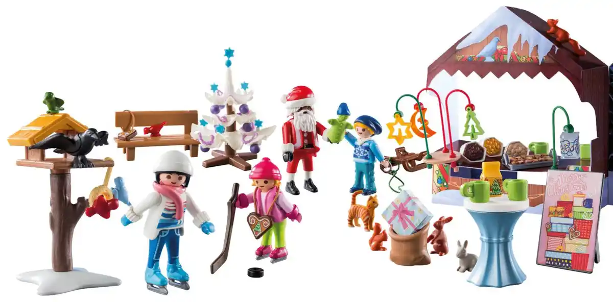 Bild 2 von PLAYMOBIL Adventskalender 71472 »Weihnachtsmarkt«