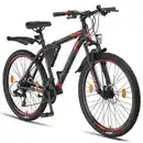 Bild 1 von Licorne Bike Effect Premium Mountainbike in 26, 27,5 und 29 Zoll - Fahrrad für Jungen, Mädchen, Herren und Damen - Shimano 21 Gang-Schaltung - Herrenrad