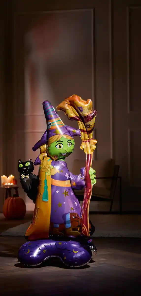 Bild 2 von Folienballon »Hexe«