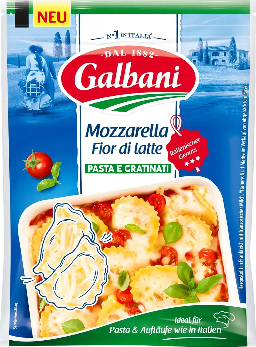 Bild 1 von GALBANI Mozzarella »Fior di latte«, 150-g-Beutel