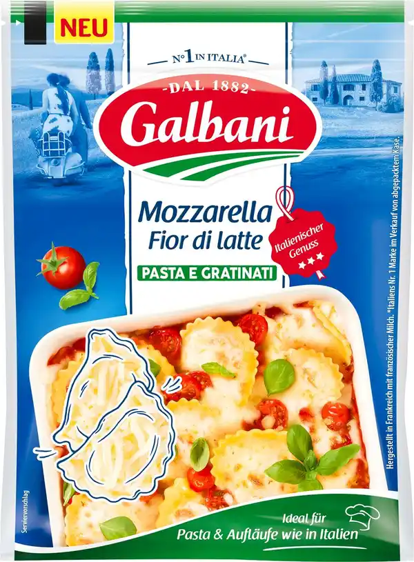Bild 1 von GALBANI Mozzarella »Fior di latte«, 150-g-Beutel