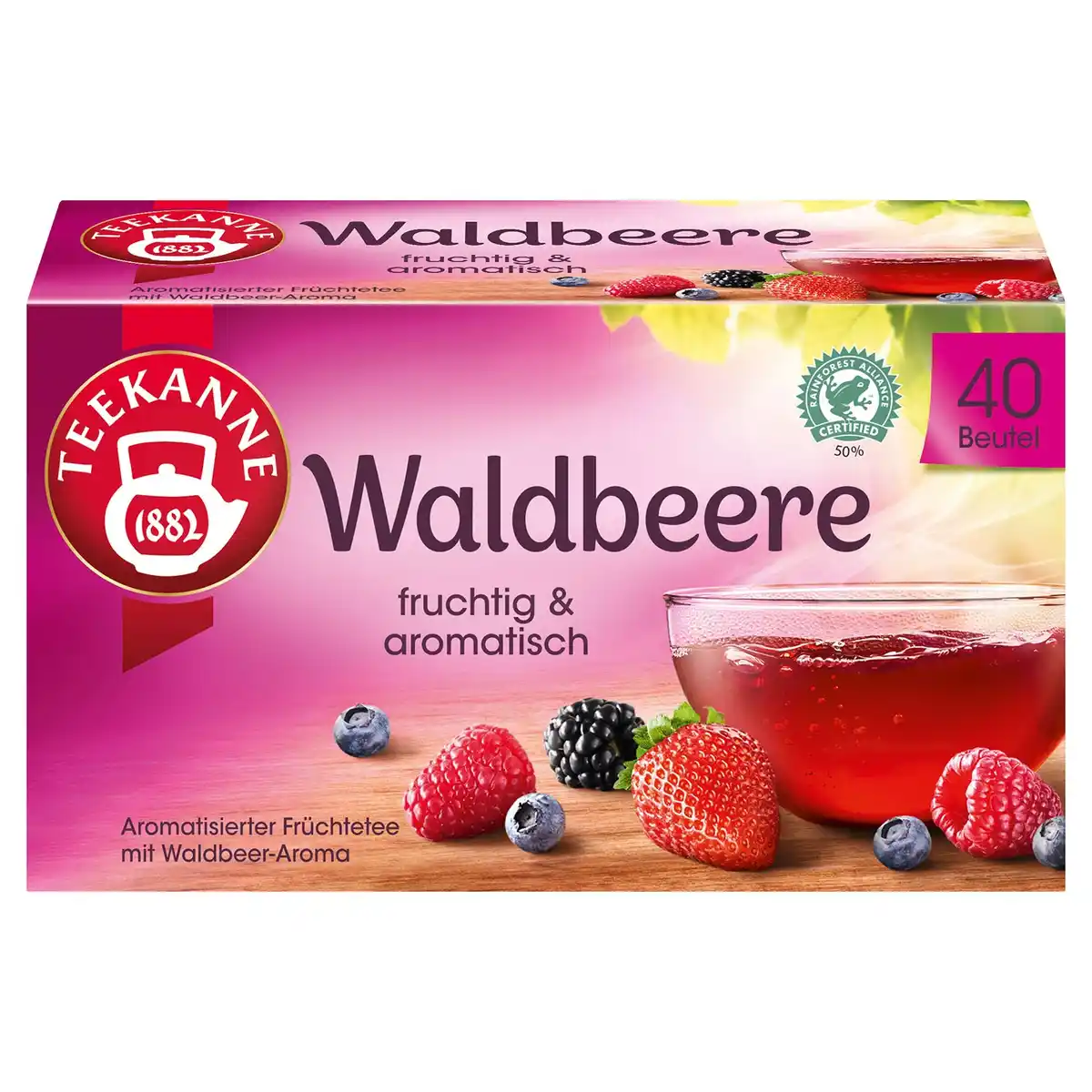 Bild 1 von TEEKANNE Kräuter- oder Früchtetee 141 g, Waldbeere