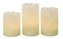 Bild 1 von LED-Echtwachskerzen-Set, 3-teilig