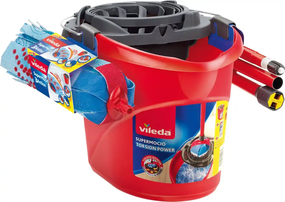 Bild 1 von VILEDA Komplett-Set »SuperMocio 3 Action«, 3-teilig