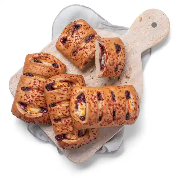 Bild 1 von Handbrot Heidelbeer- Frischkäse, Stück